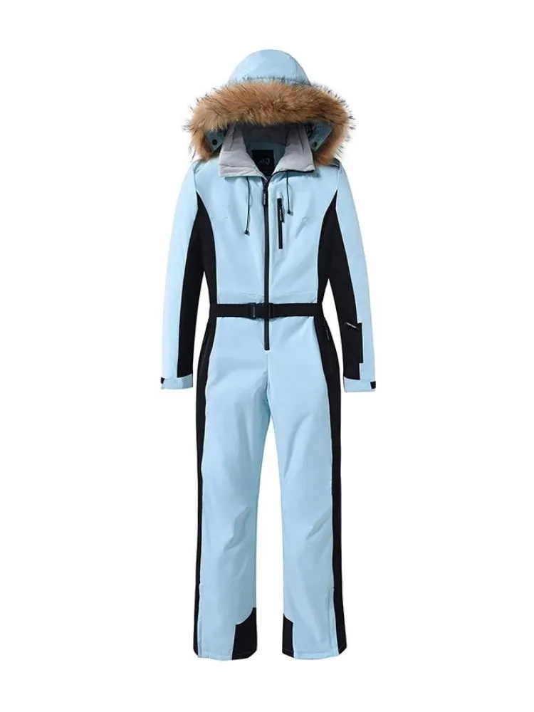 ARCTIC QUEEN Insulated Fur Hood One Piece - Women's