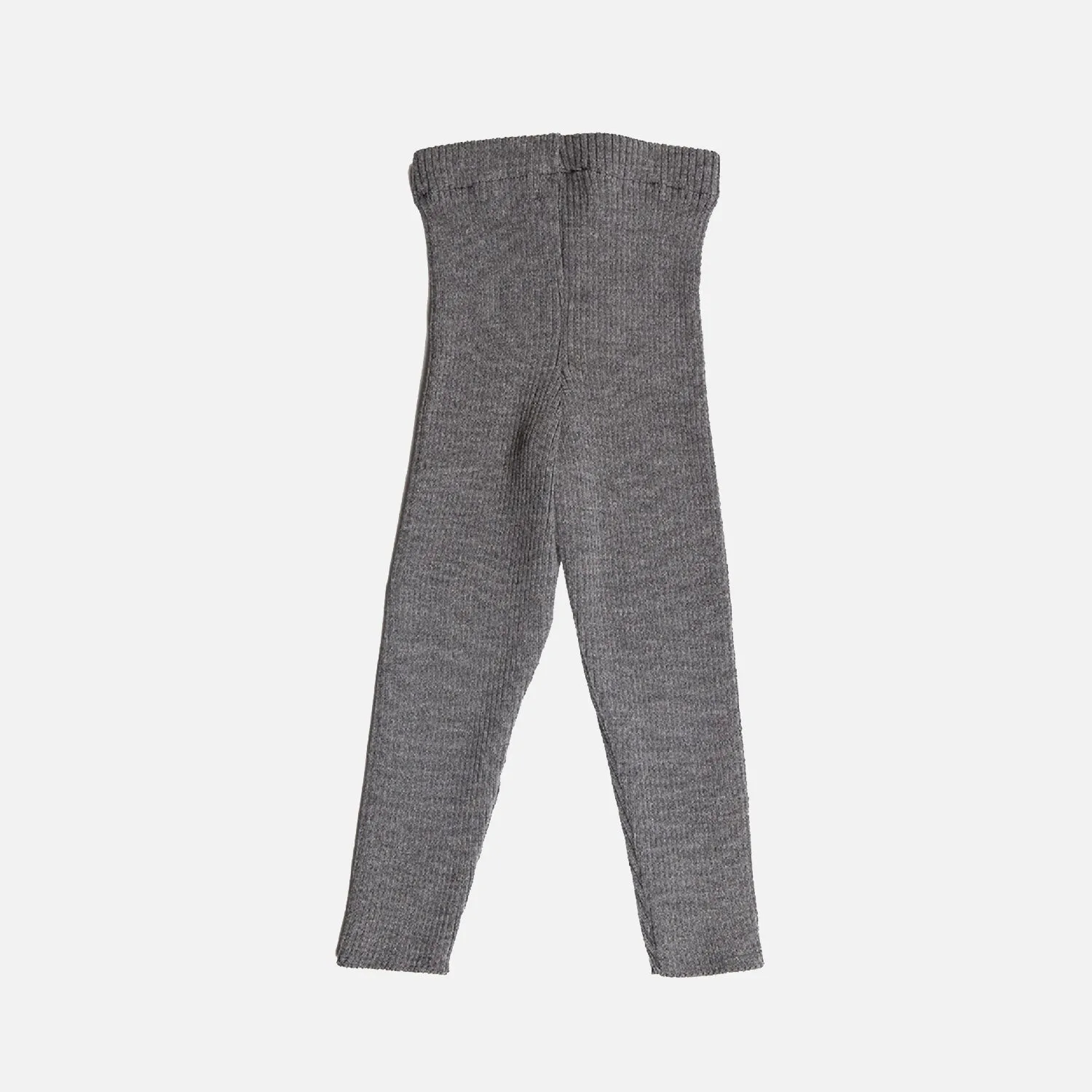 Baby & Kids Merino Wool Rib Leggings/Trousers -Slate