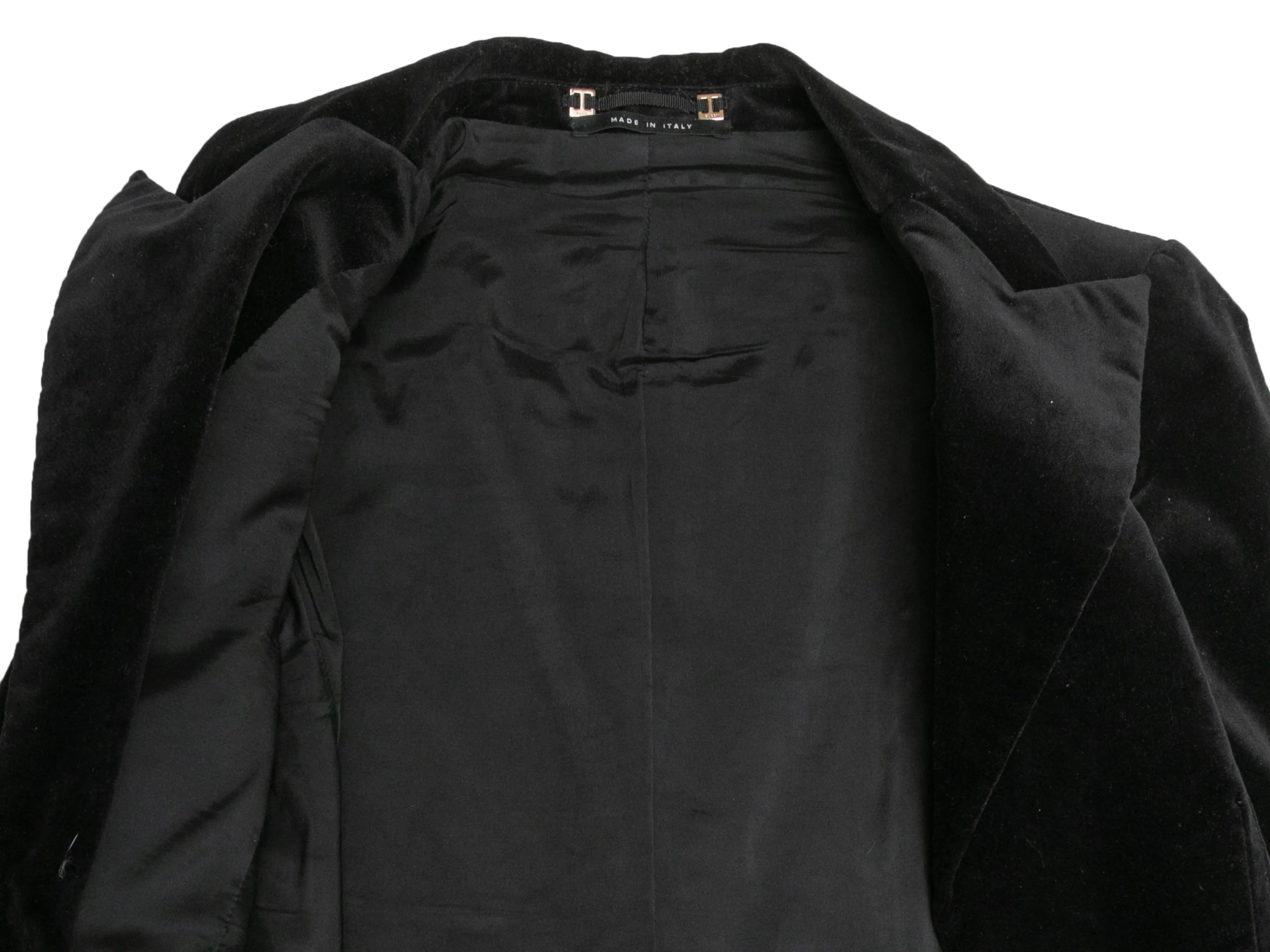 Black Gucci Velvet Blazer Size IT 44