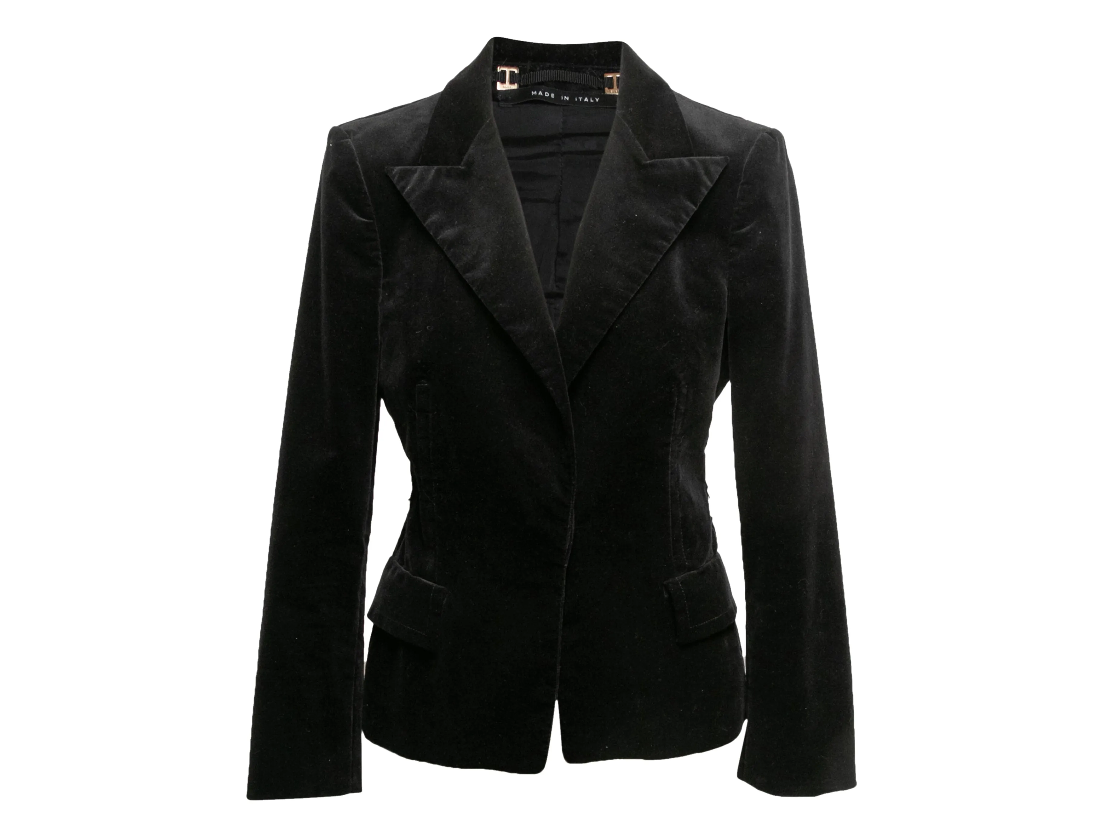 Black Gucci Velvet Blazer Size IT 44