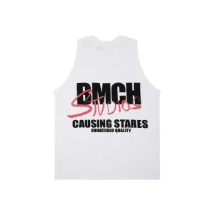 BMCH STUDIOS White Regular Fit Vest