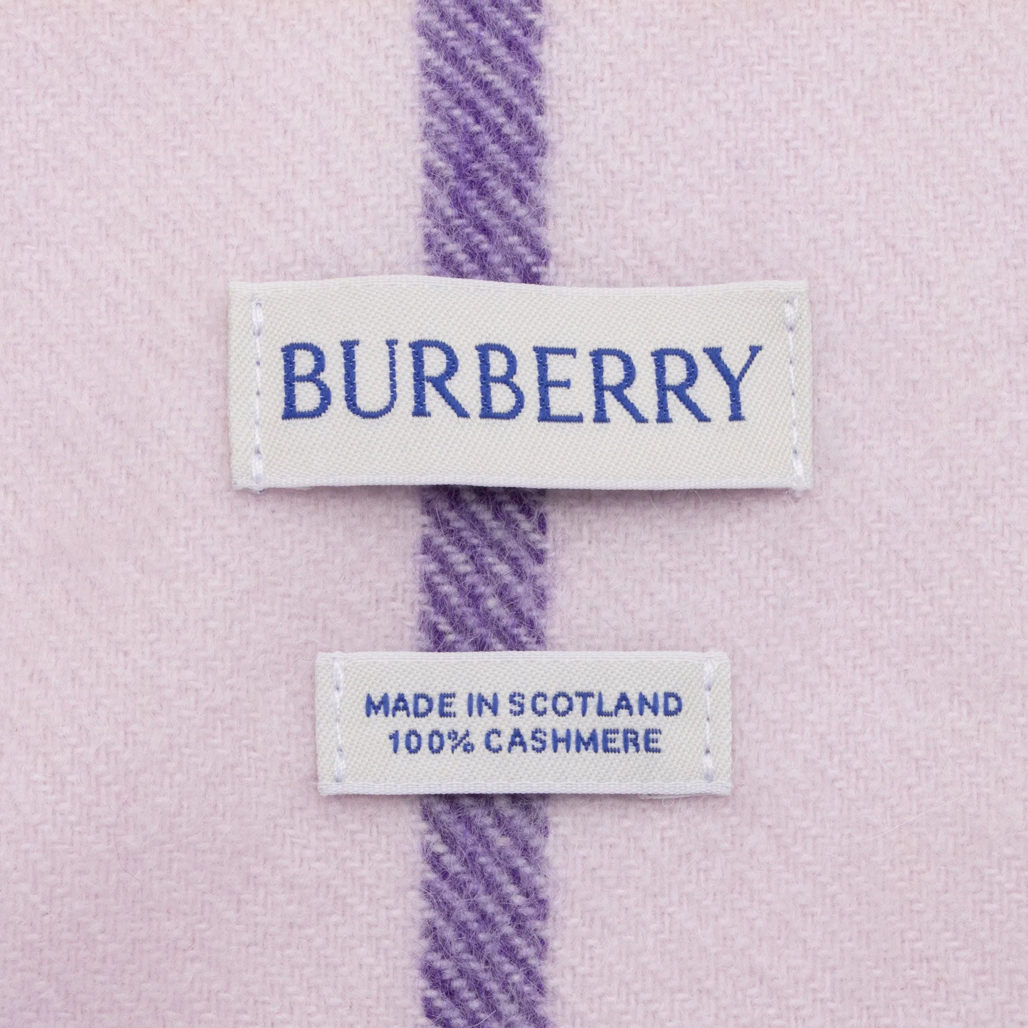 Burberry Cashmere Giant Check Scarf