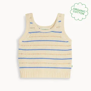 Cala - Blue Stripe Knit Baby & Kids Top