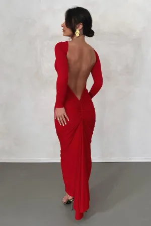 Camila Dress - Red