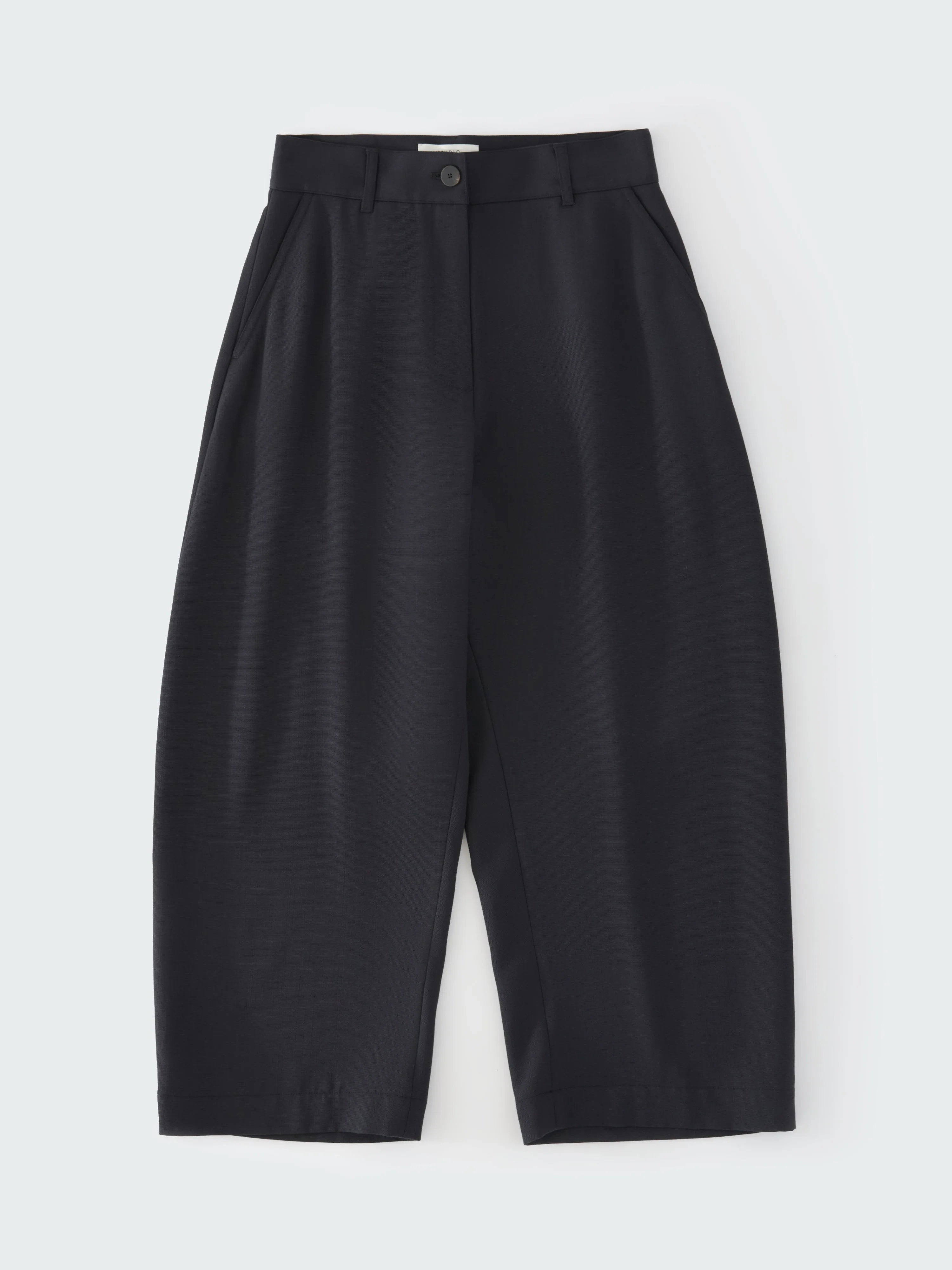 Chalco Wool Pant in Darkest Navy