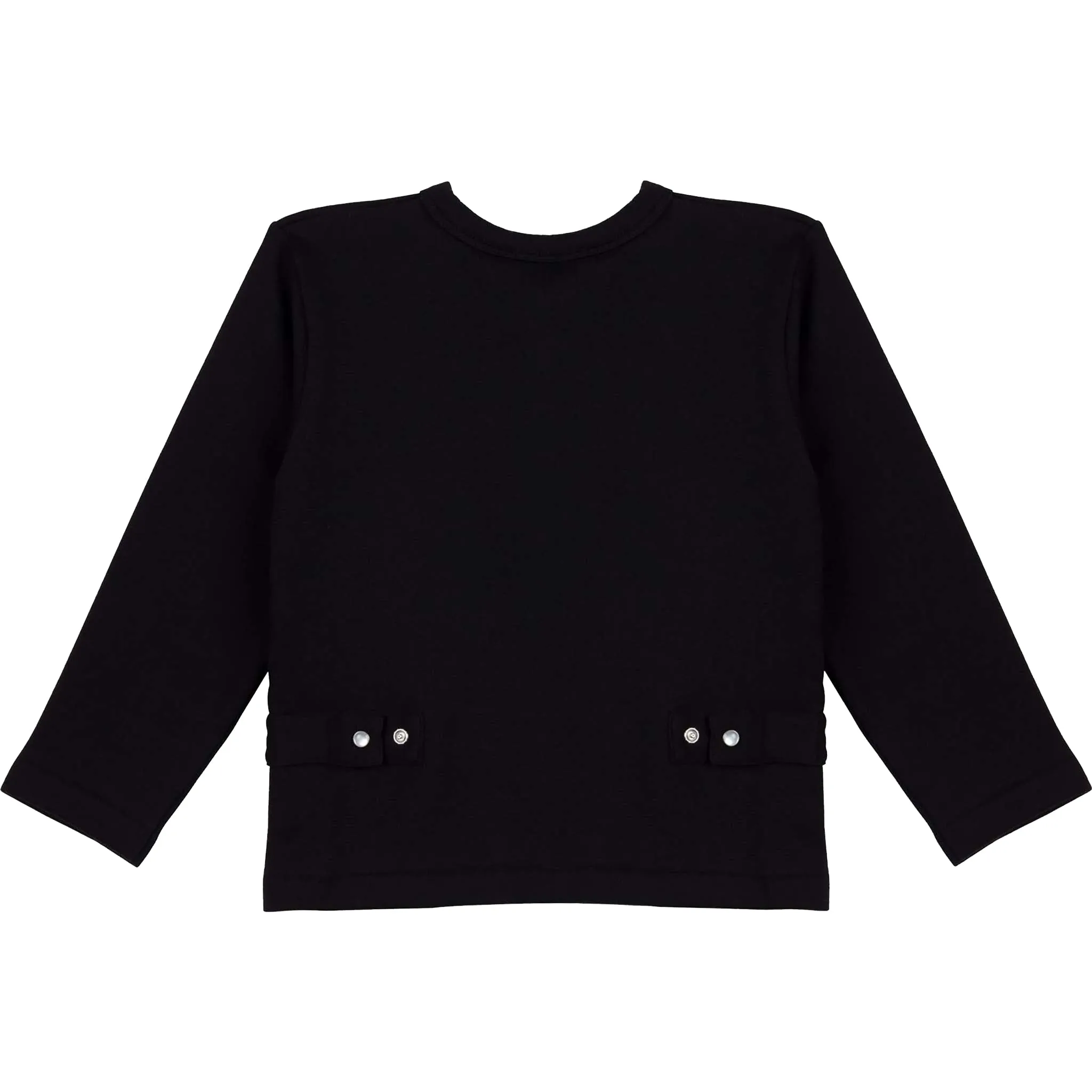 Classic Snap Cardigan - Black - FINAL SALE