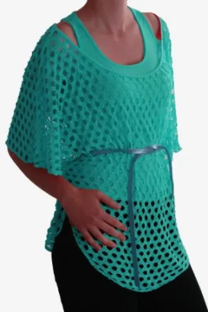 Crochet Knitted Batwing Dress