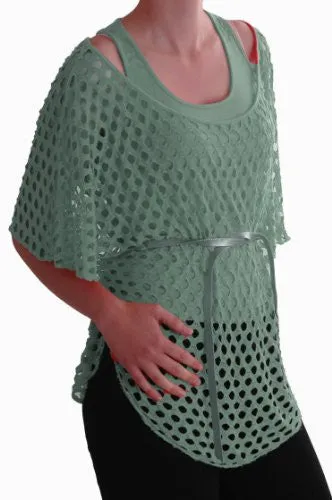 Crochet Knitted Batwing Dress