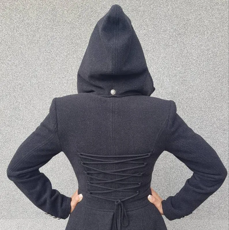 Custom Hood Option for your Astraea Coat