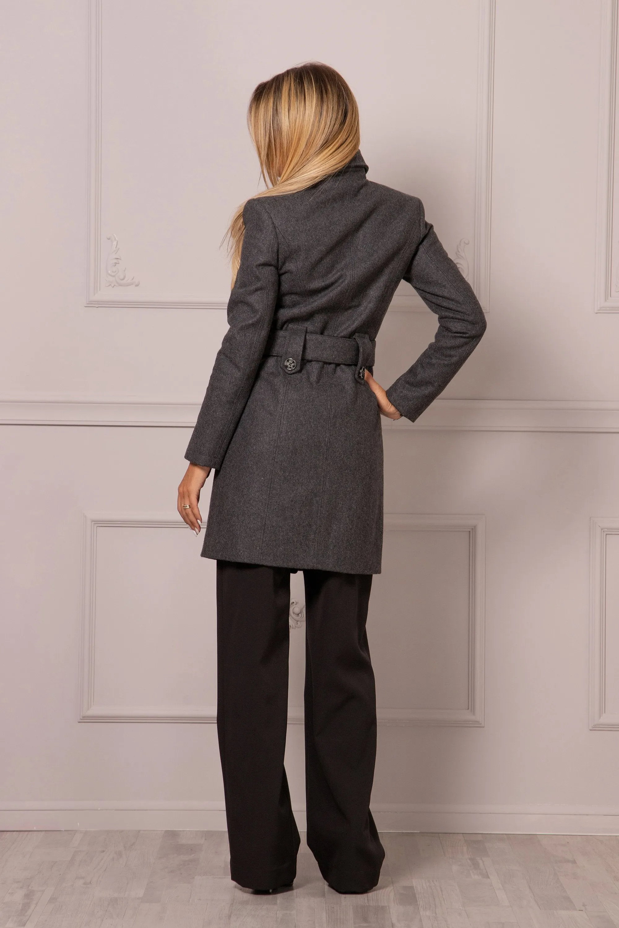 Double Breasted Cashmere Coat