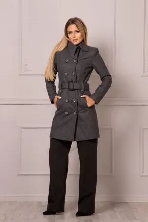 Double Breasted Cashmere Coat