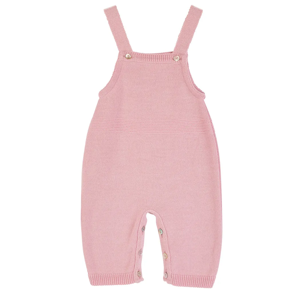 Dusty Pink Knitted Romper