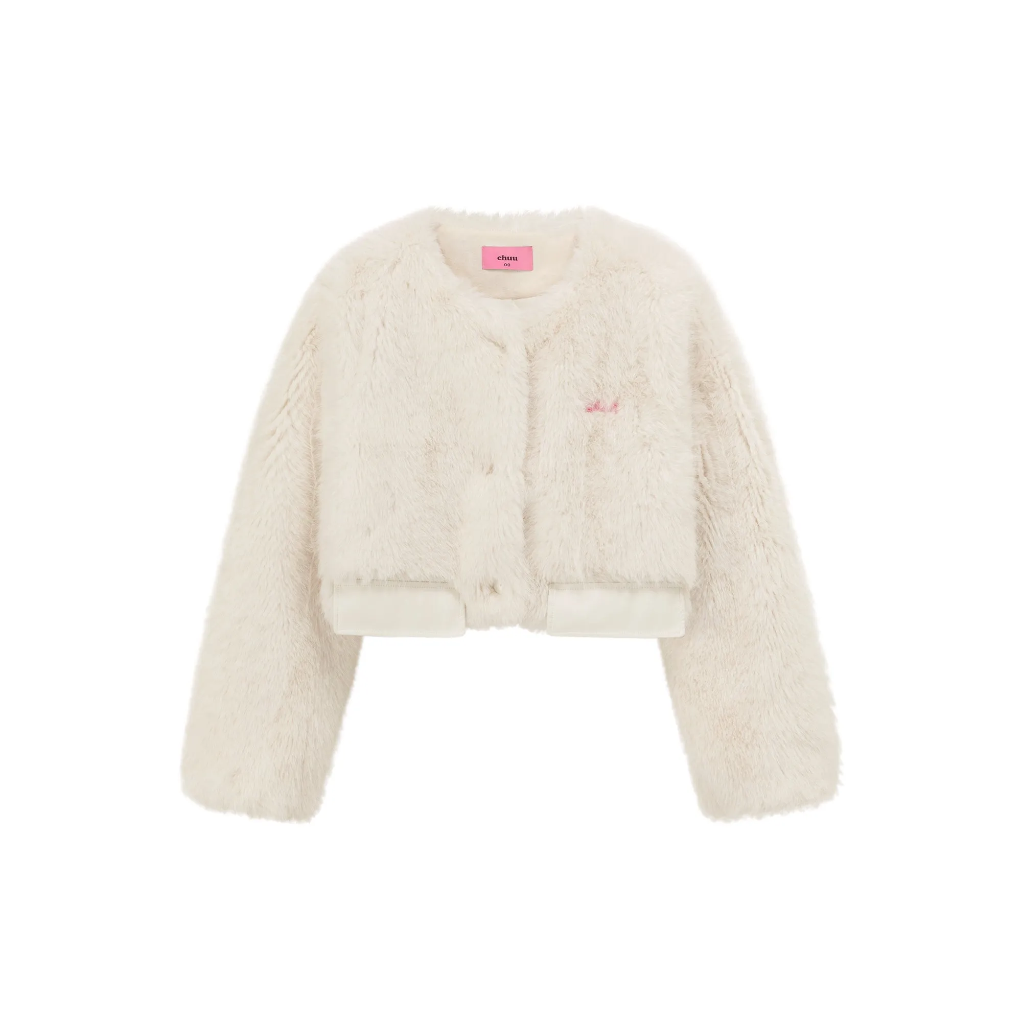 Faux Fur Crop Jacket