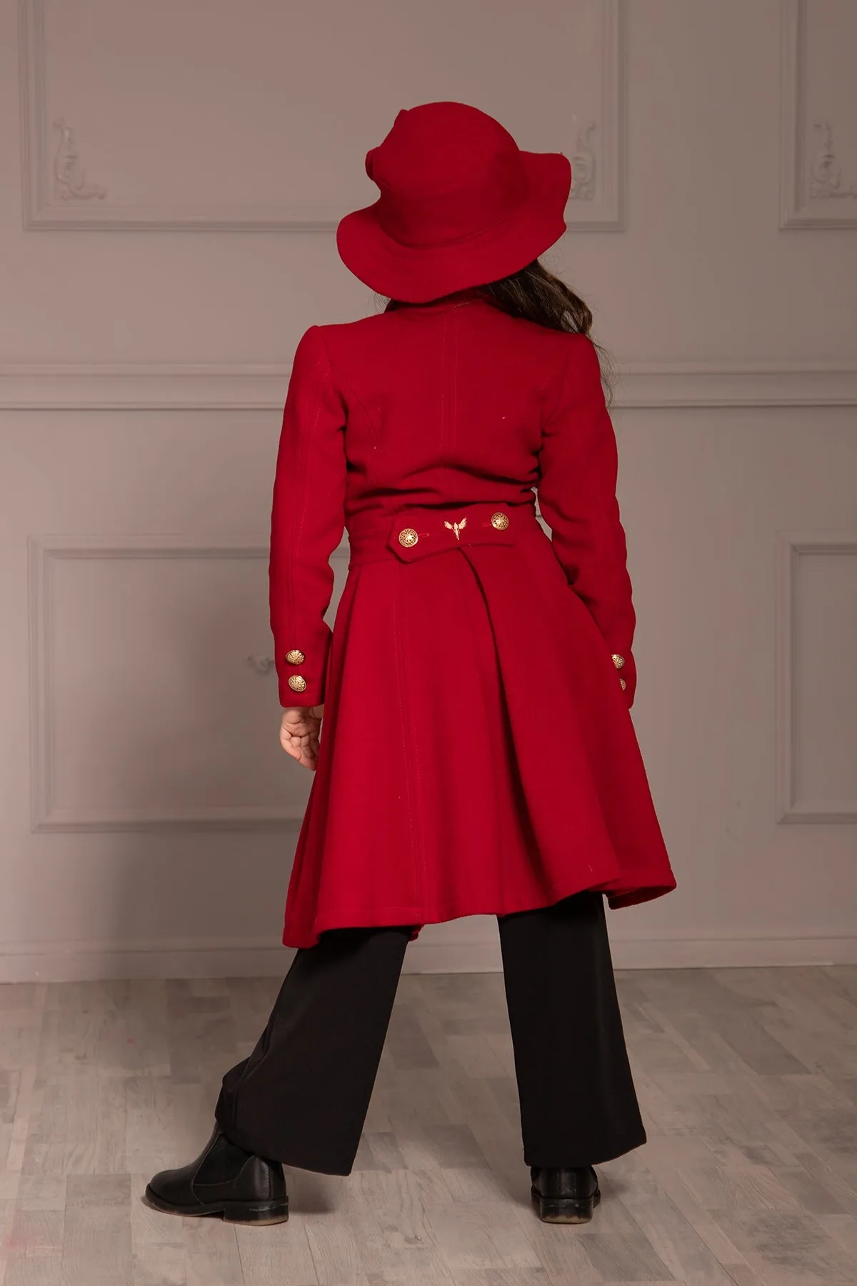 FLARED GIRL COAT