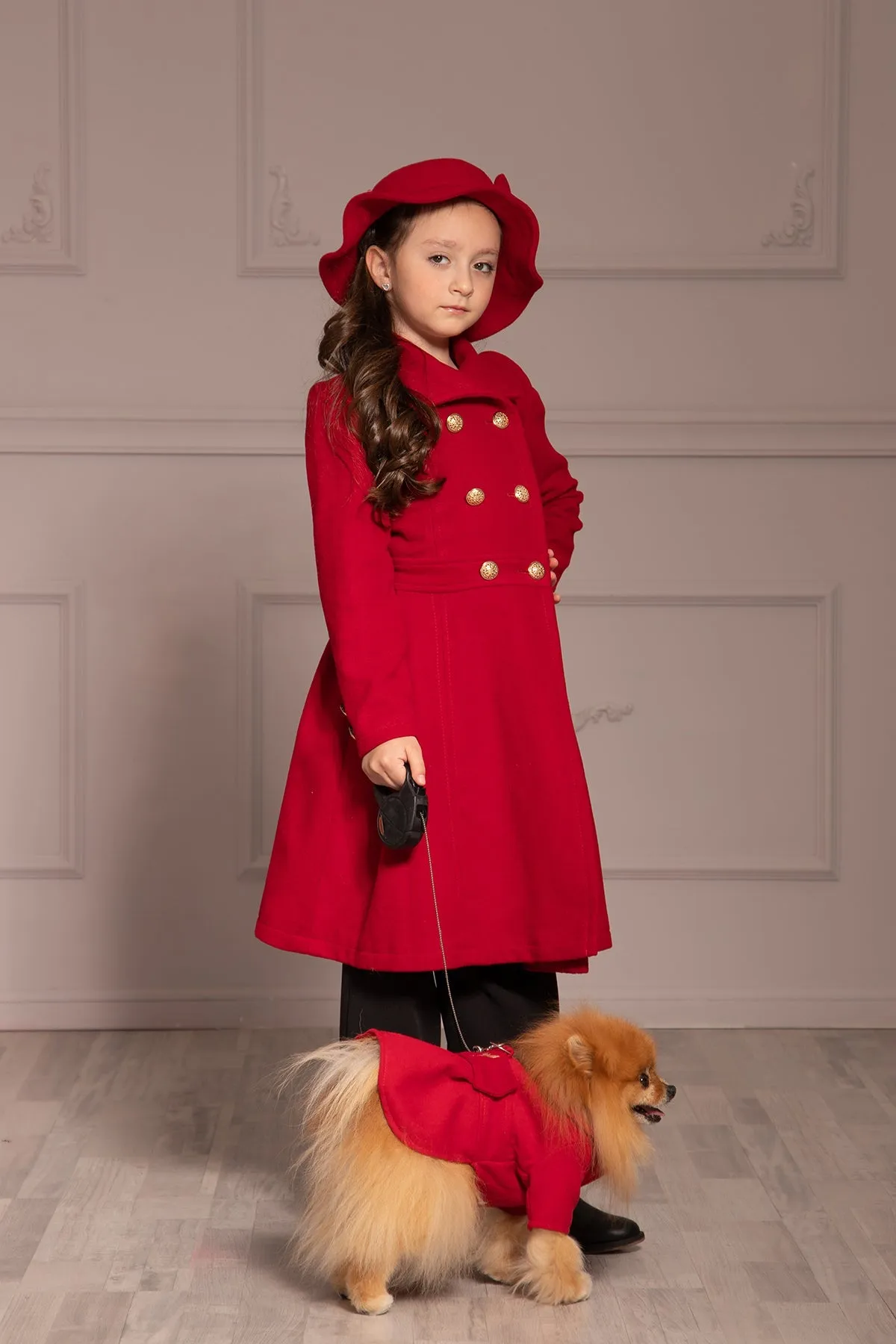 FLARED GIRL COAT