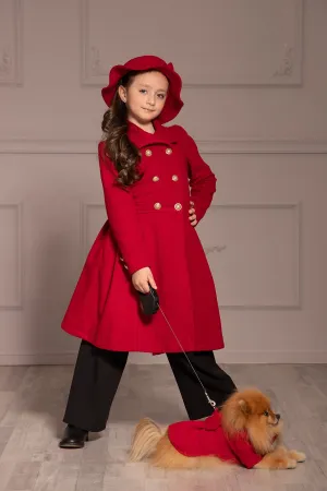 FLARED GIRL COAT