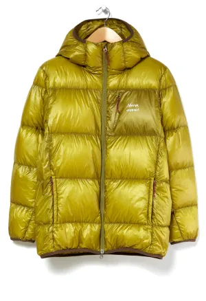 Gramicci x Nanga Men's UL Portable Down Zip Parka Jacket - Lime