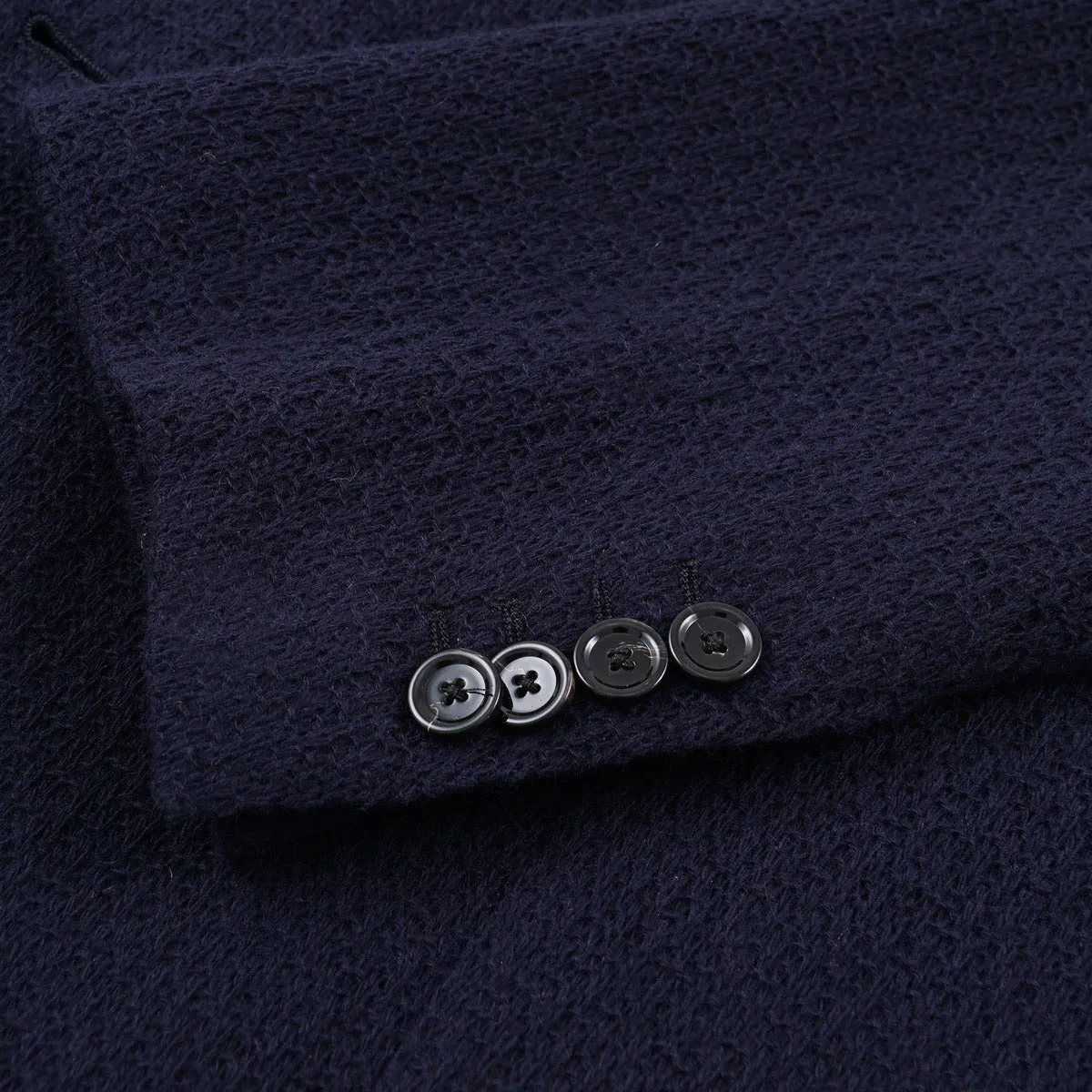 Lardini Knit Wool and Cashmere Blazer