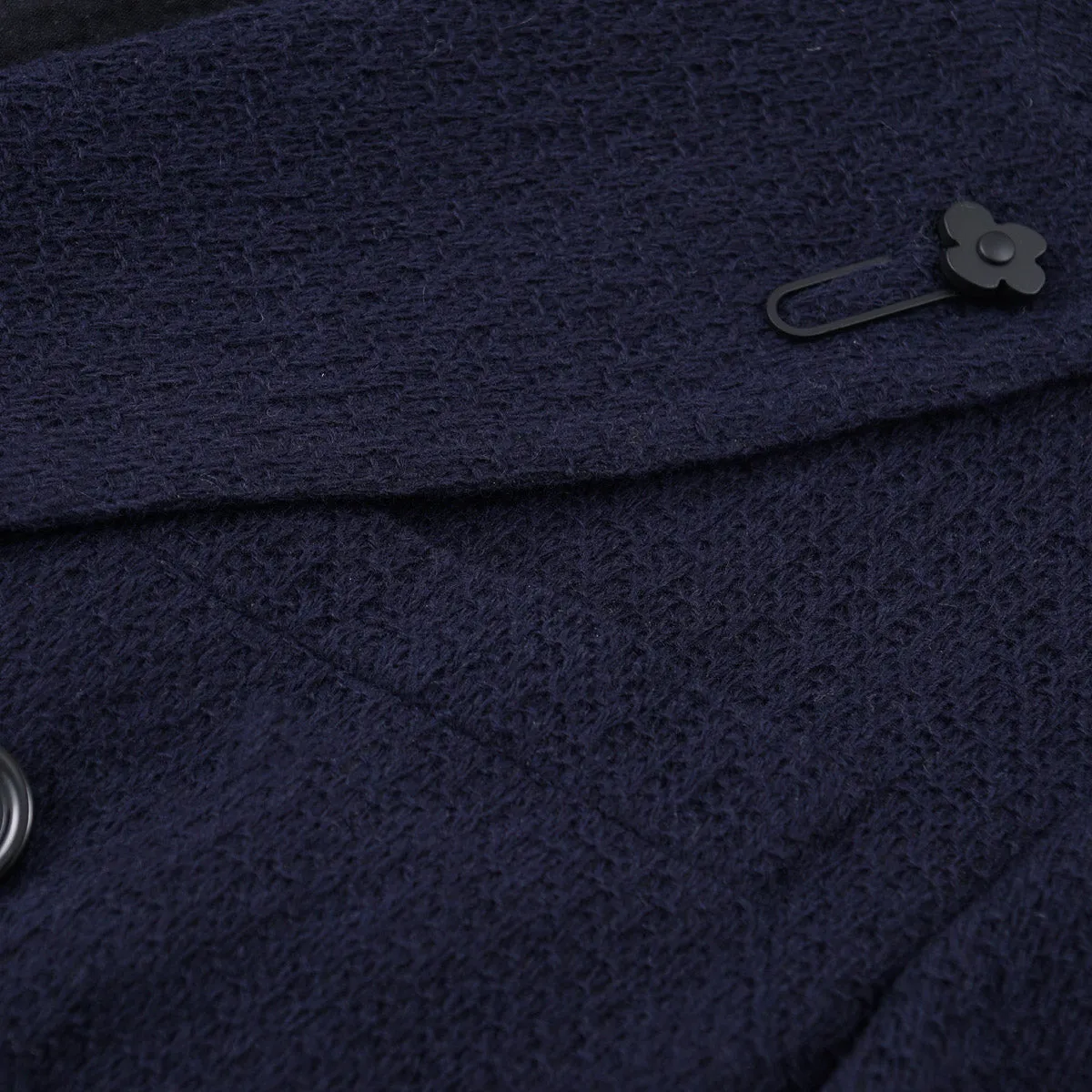 Lardini Knit Wool and Cashmere Blazer