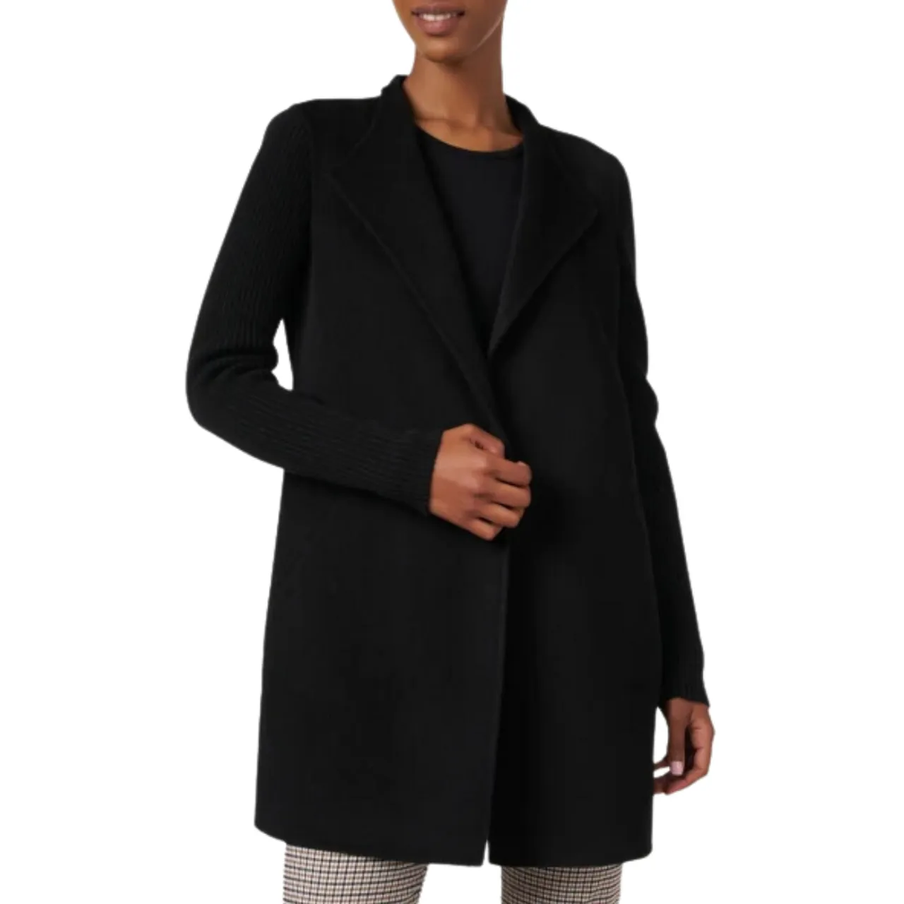 LFOJ1-C16b Kinross Rib Sleeve Coat