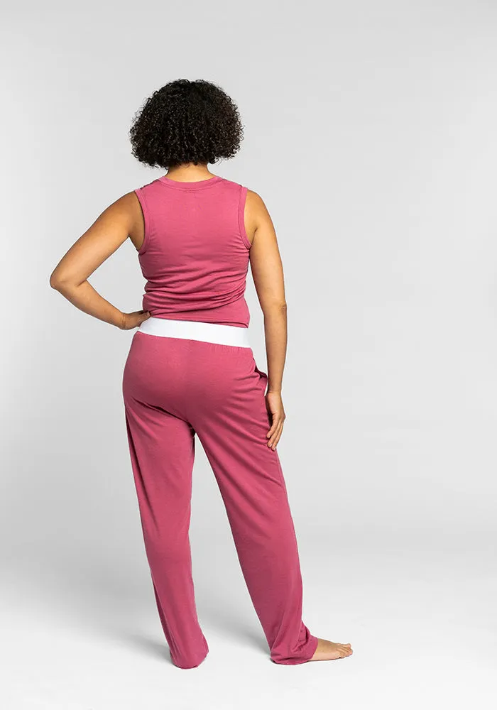 Maya Lounge Pants • Final Sale Deals! - Red Violet