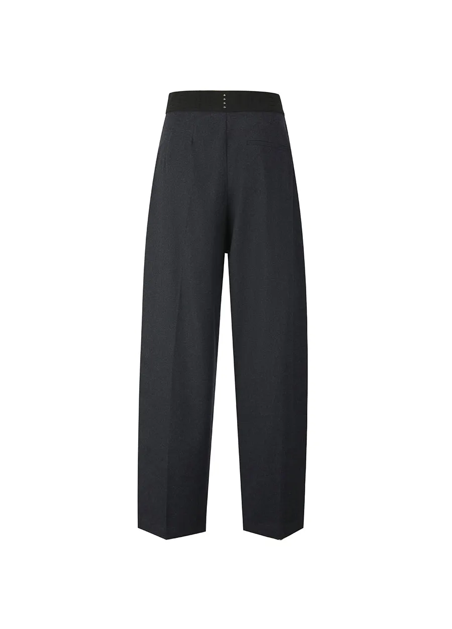 Pants / JNBY Wool Wide-leg Pants