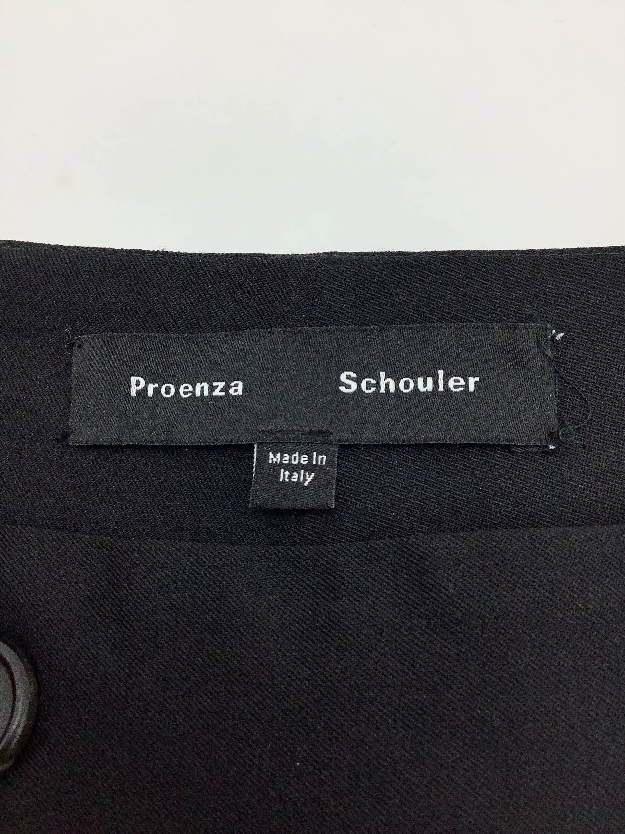 Proenza Schouler Pant Wide Leg Black Size: 6