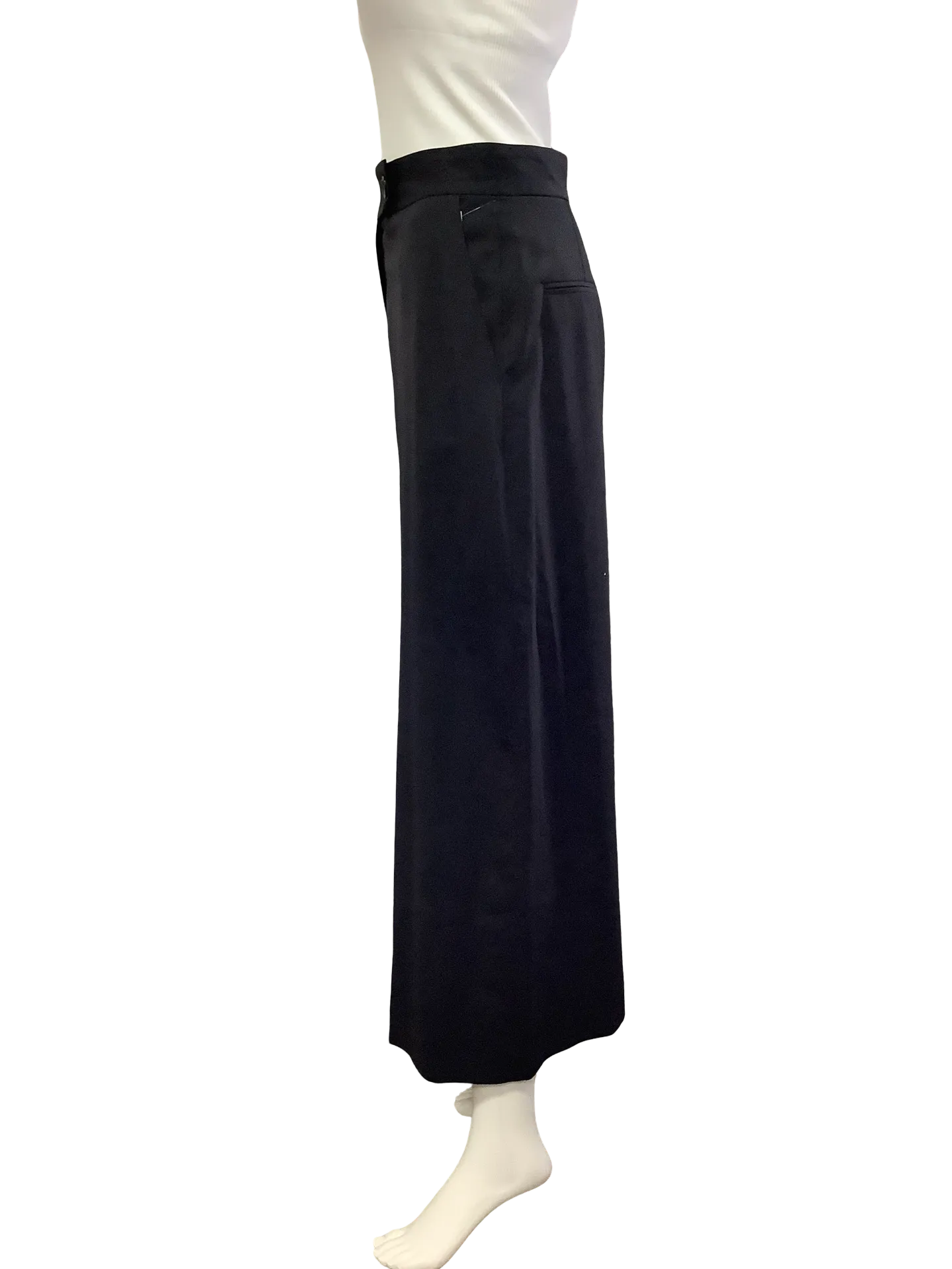 Proenza Schouler Pant Wide Leg Black Size: 6