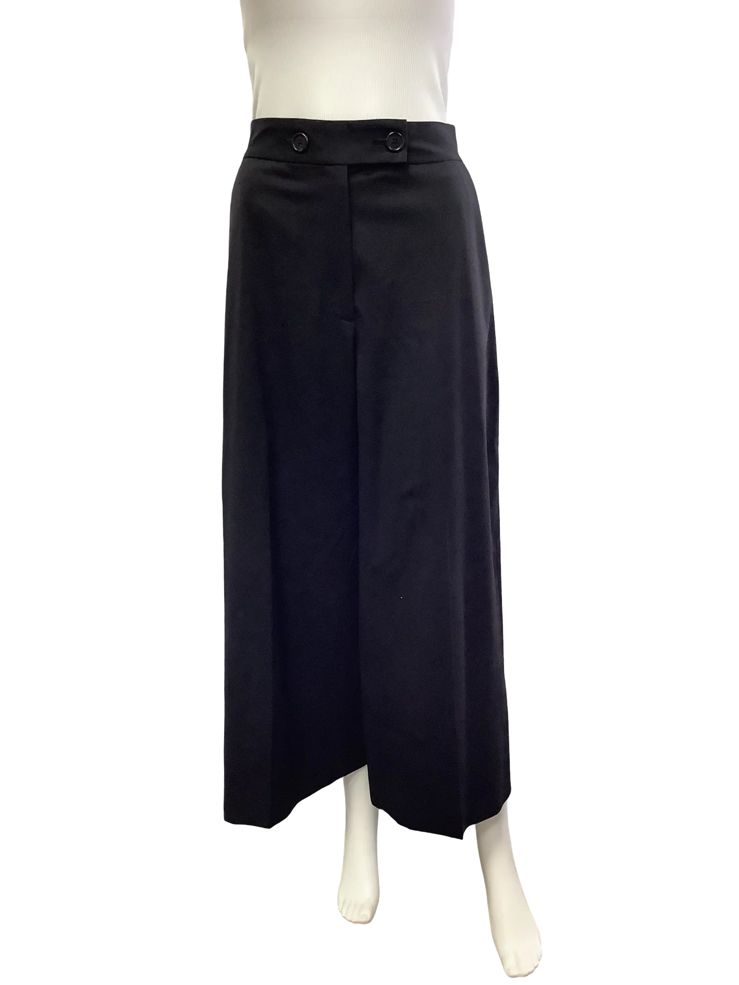 Proenza Schouler Pant Wide Leg Black Size: 6