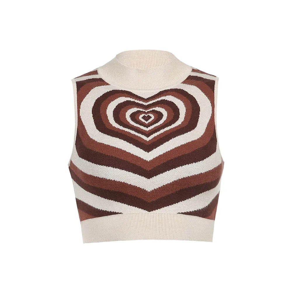 Professional Heartbreaker Knit Vest