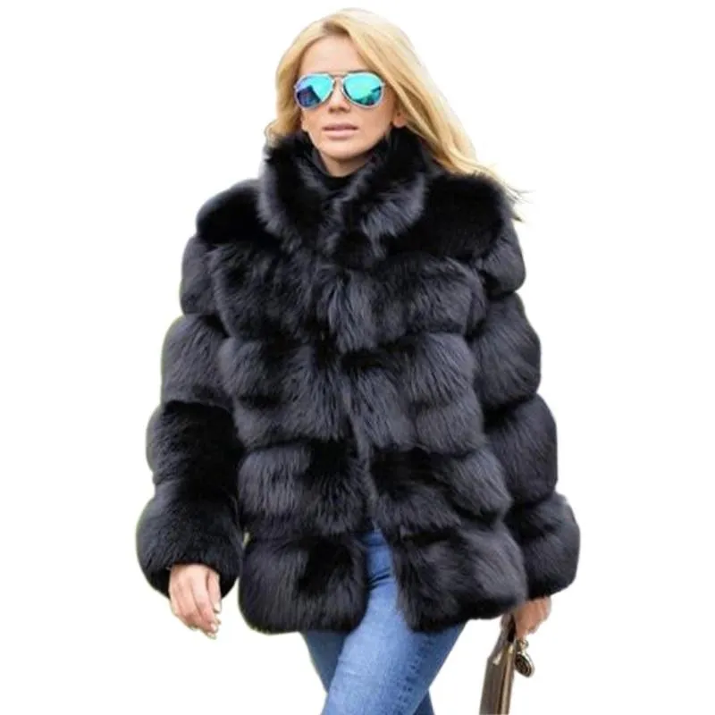 "The Blogger" Faux Fur Coat