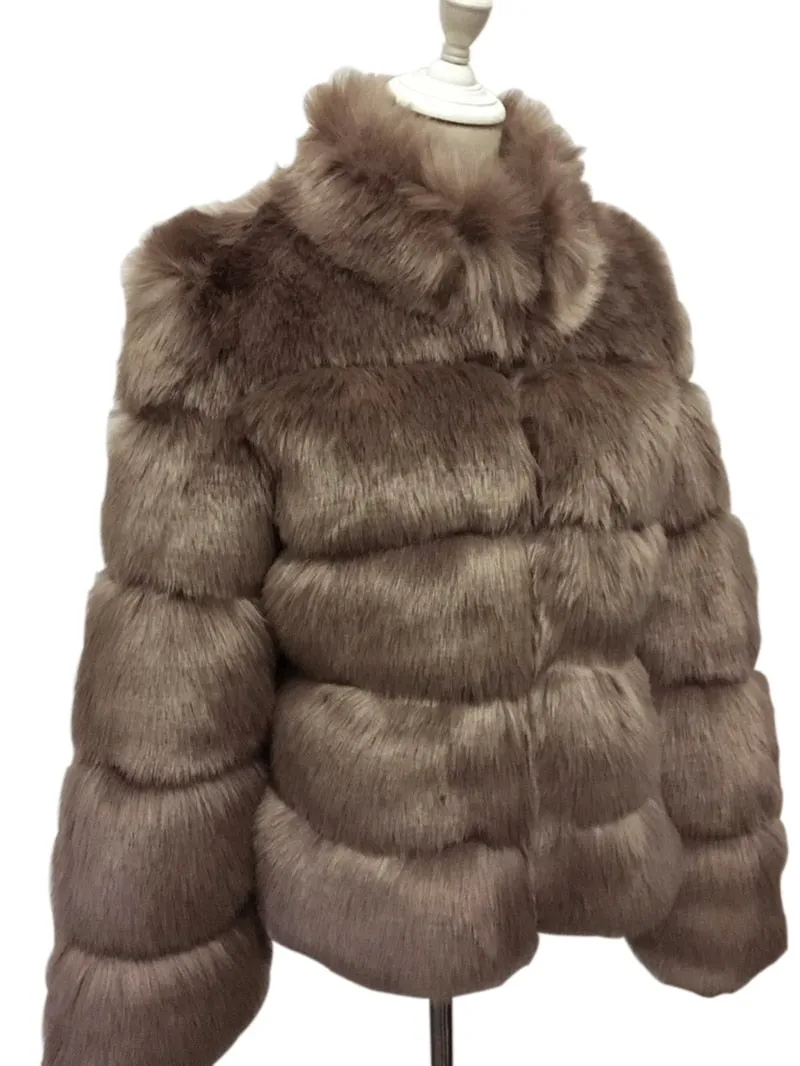 "The Blogger" Faux Fur Coat