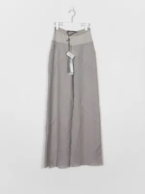 Rick Owens AW05 Wool Wide Leg Pants