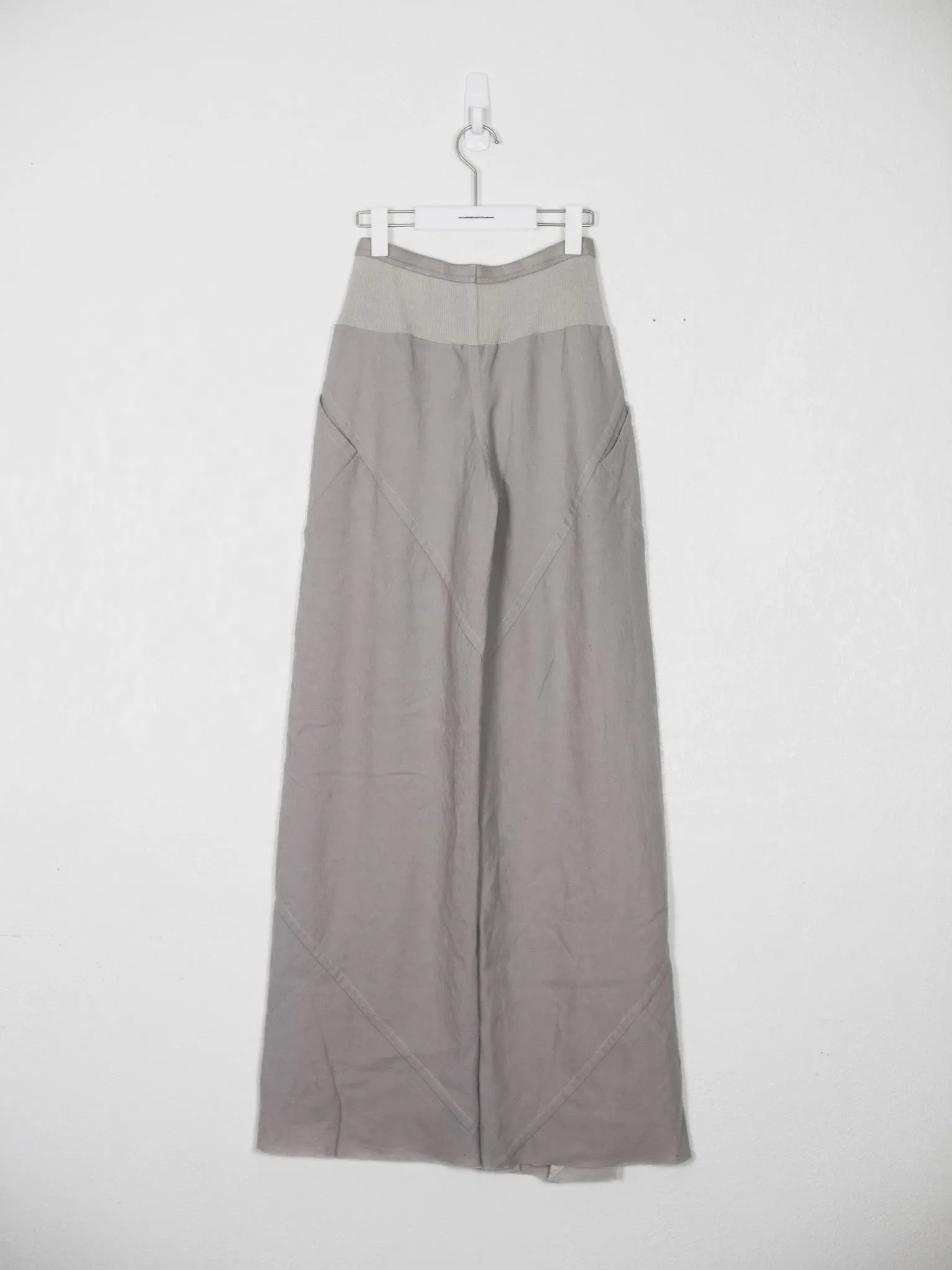 Rick Owens AW05 Wool Wide Leg Pants