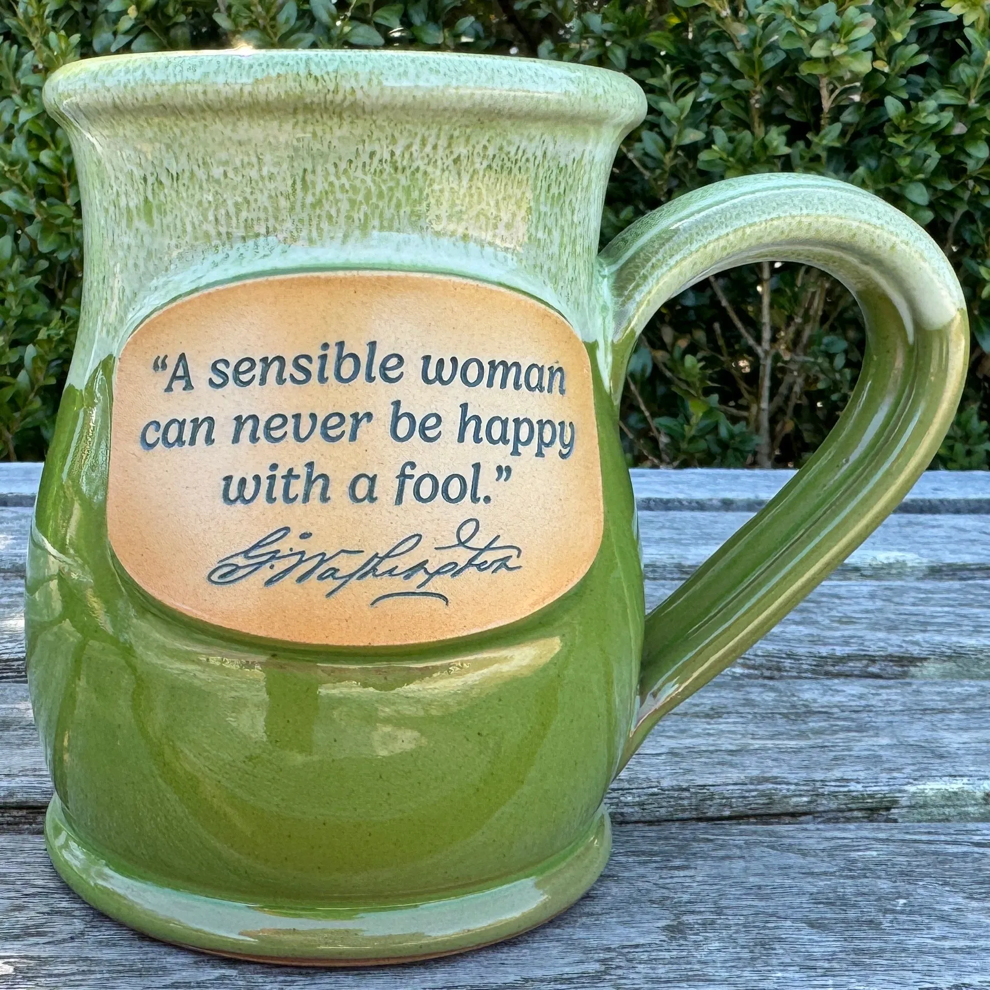 Sensible Woman Tall Belly Mug - Made In USA