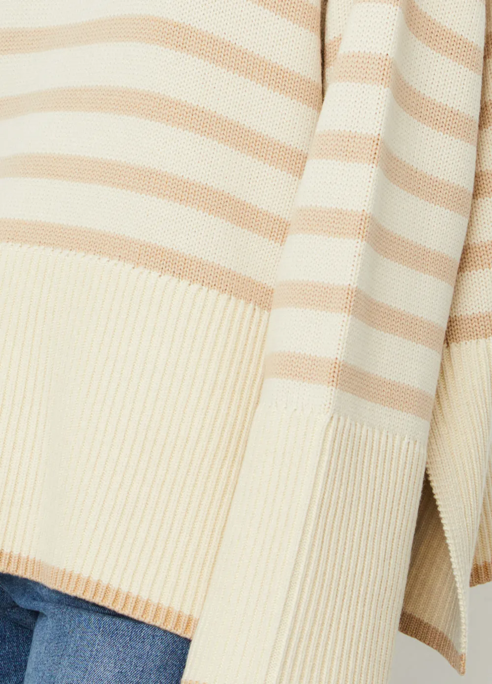 Signature Stripe Turtleneck