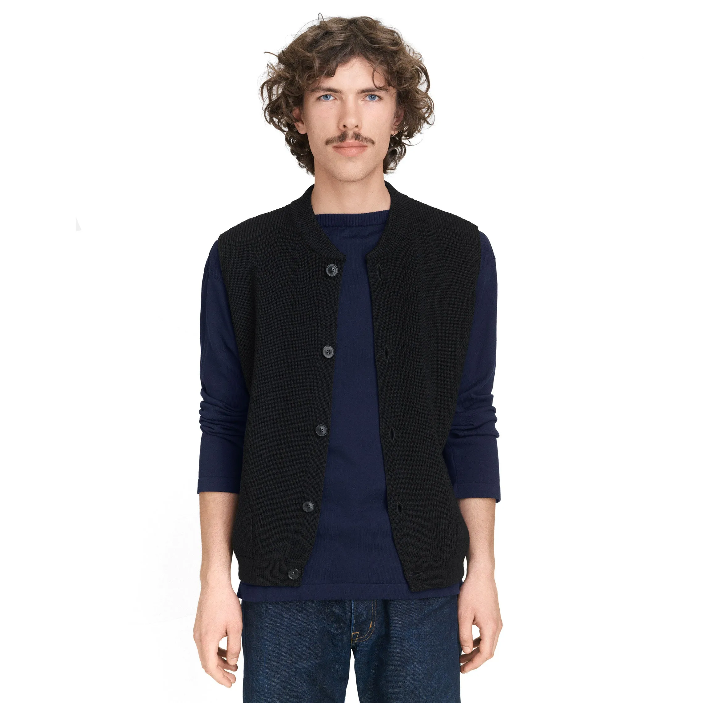 Skipper Vest Dark Indigo