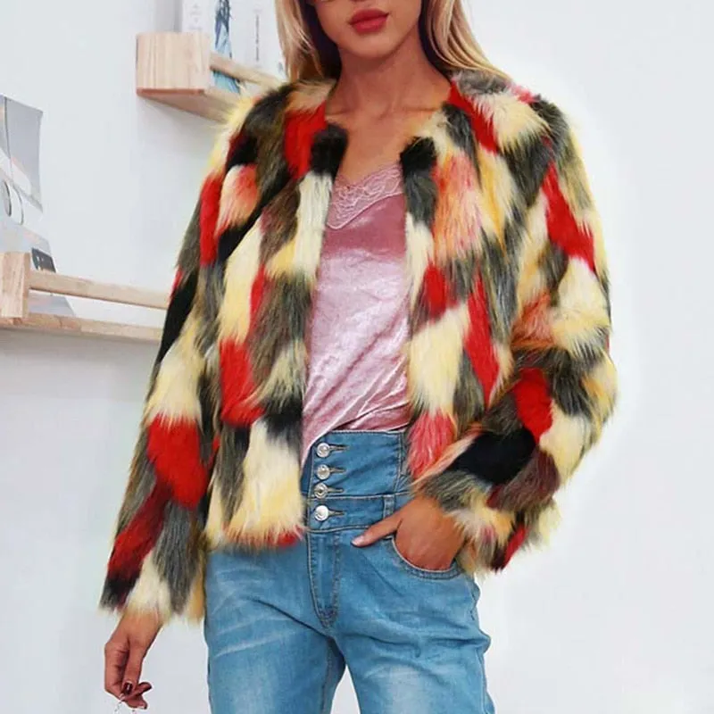 Studio 54 Faux Fur Coat