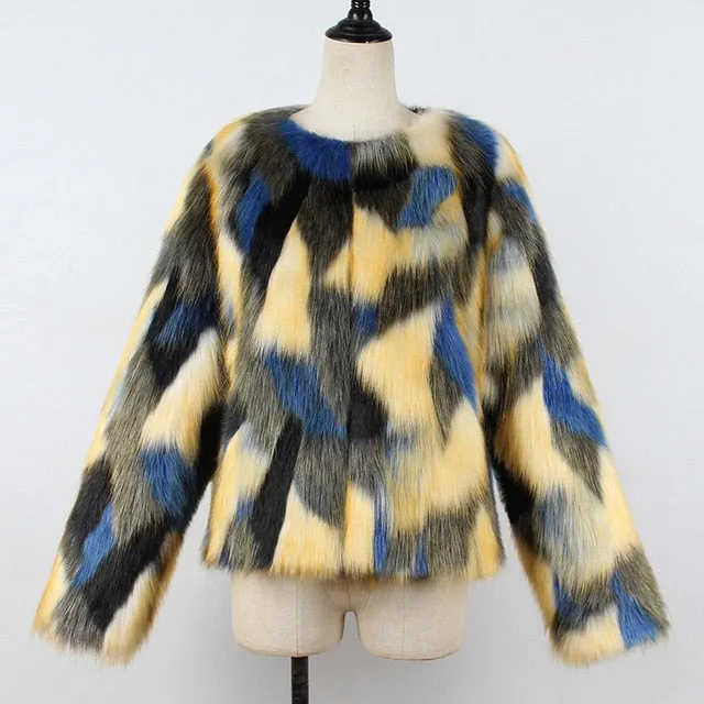 Studio 54 Faux Fur Coat