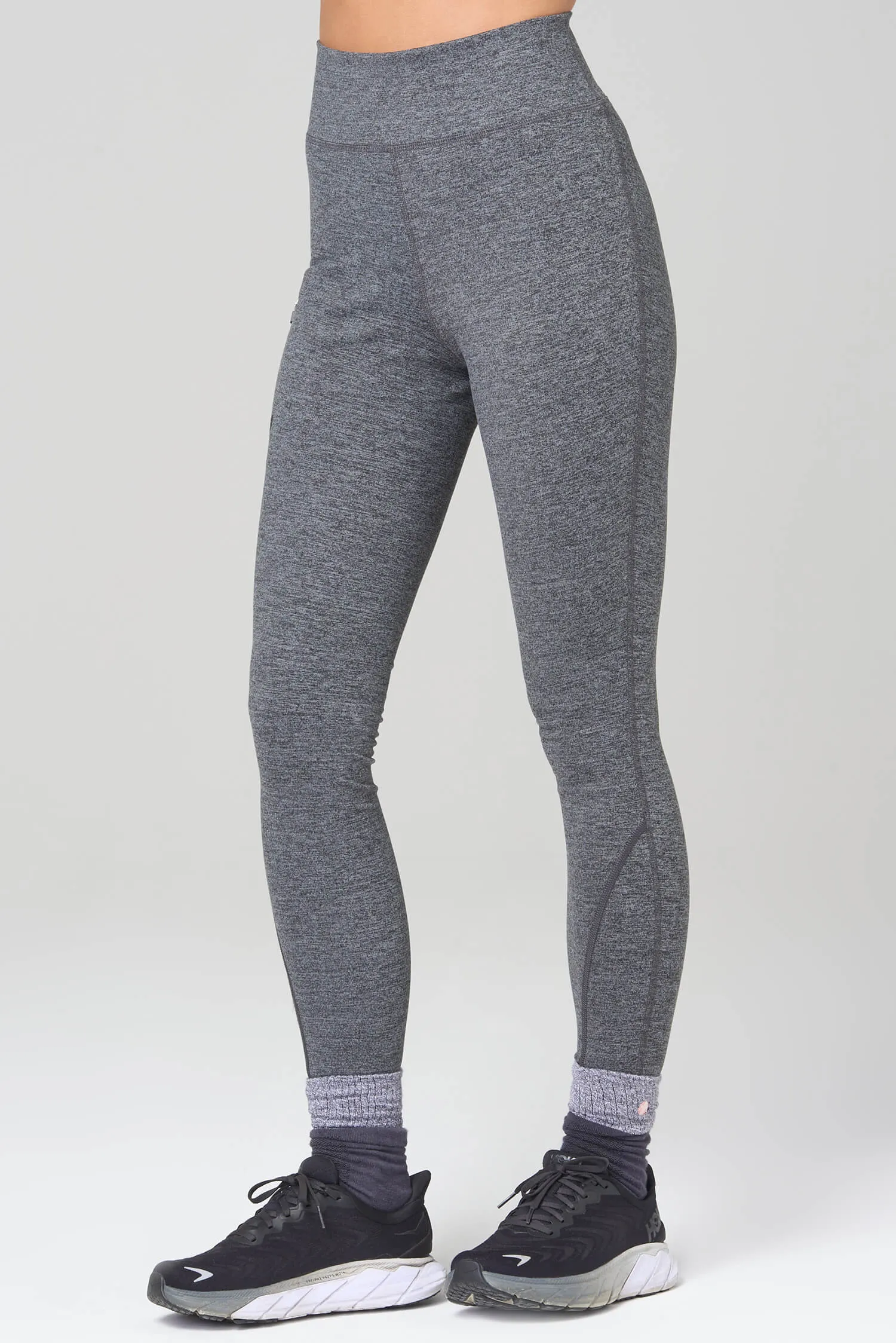 Thermal Outdoor Leggings - Charcoal