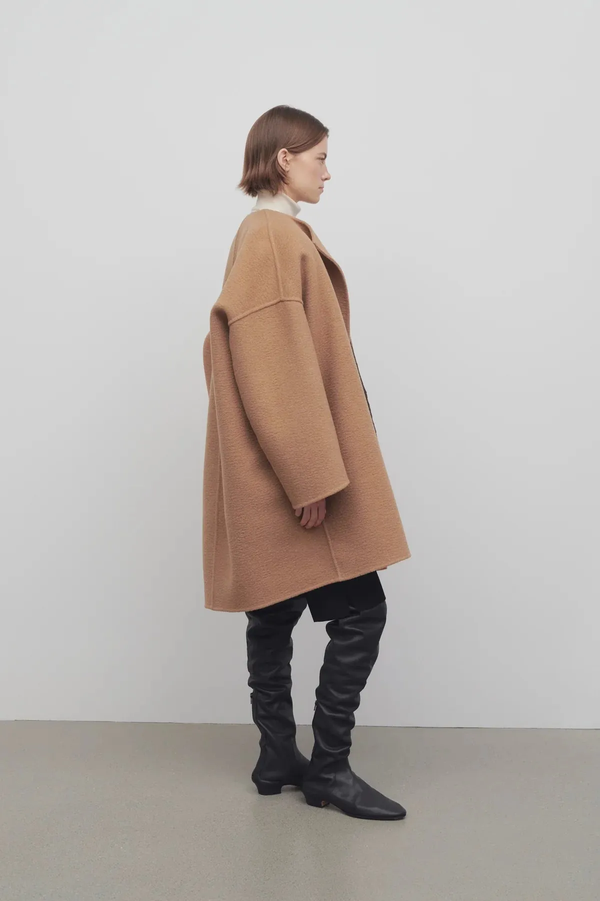 Verlain Coat Tan in Cashmere