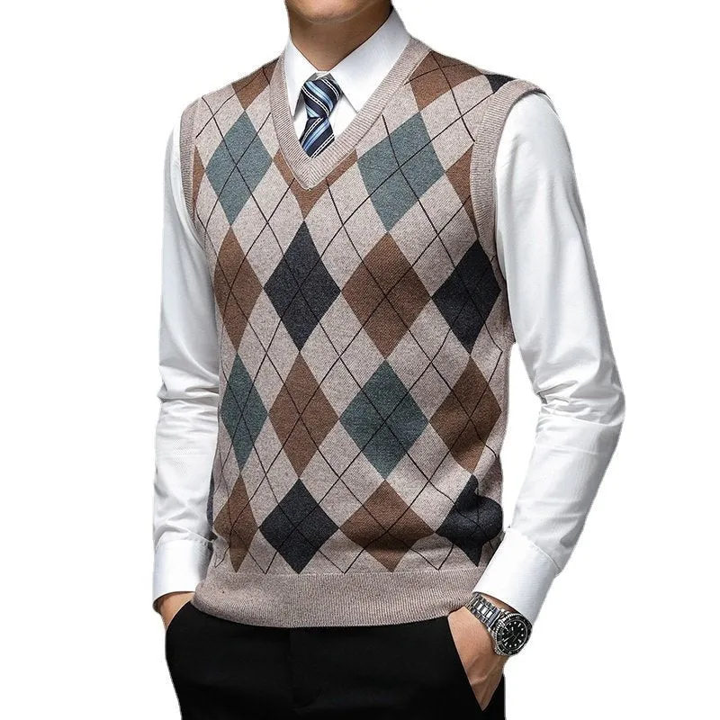 West Louis™ Warm Woolen Sweater Vest