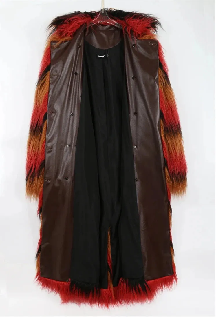 Women's Motif Annice Faux Fur Coat Jacket